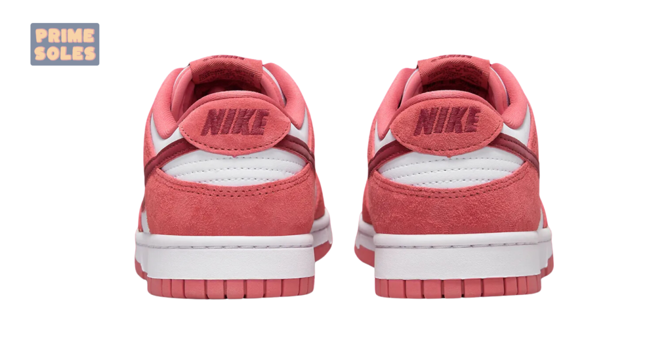 Nike Dunk Low features classic Valentine's Day 