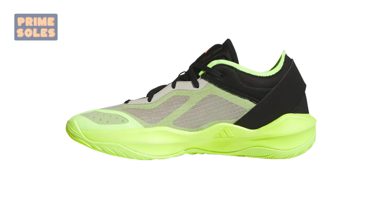 adidas adiZero Select 2.0 illuminates the court in vibrant "Lucid Lemon" hues