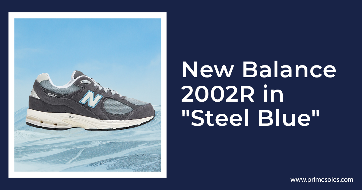 New Balance 2002R in "Steel Blue"