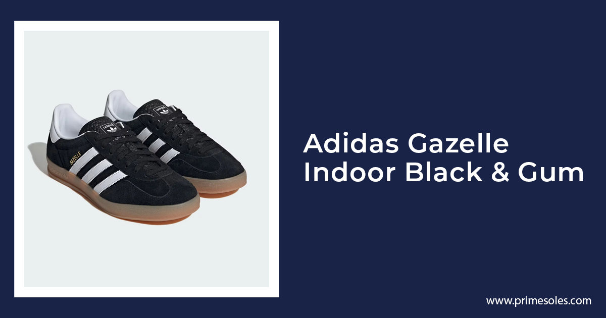 Adidas Gazelle Indoor Black