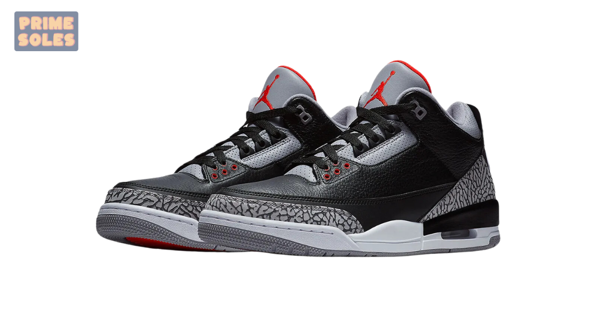 Air Jordan 3 Black Cement