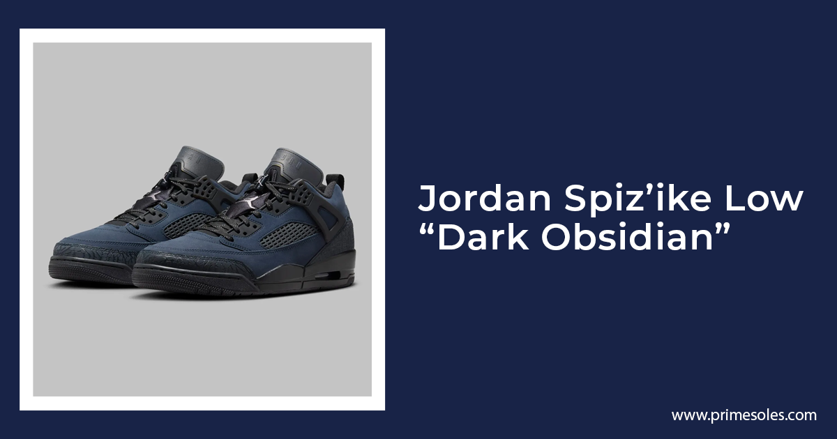 Jordan Spizike Dark Obsidian